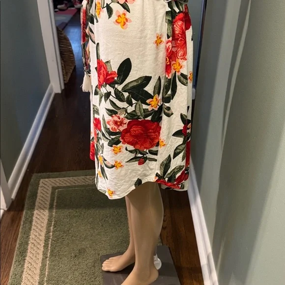 Hawaiian Floral Print dress size 1X - Picture 7 of 7
